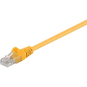 Goobay U/UTP Cat.5e Καλώδιο Δικτύου Ethernet 3m Κίτρινο