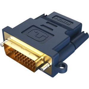Cabletime AV599 Μετατροπέας DVI-D male σε HDMI female Μπλε
