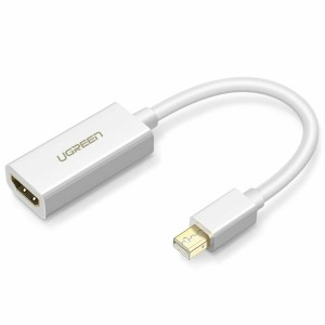 Ugreen Μετατροπέας mini DisplayPort male σε HDMI female Λευκό